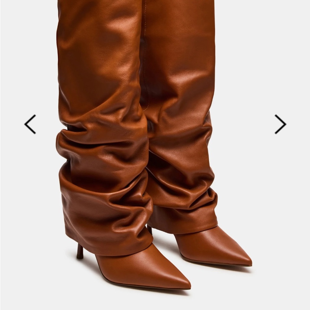Steve Madden Brown Heeled Boots